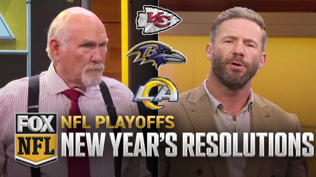 Playoff NFL: Resolusi Tahun Baru Chiefs, Ravens, Rams dengan Terry Bradshaw | Pembukaan FOX NFL