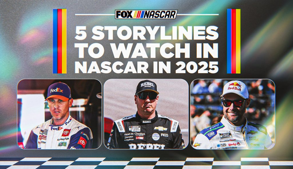 5 alur cerita NASCAR yang harus ditonton pada tahun 2025: masa depan Kyle Busch, pencarian gelar Denny Hamlin