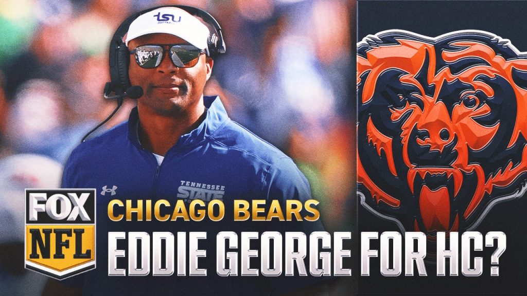 Beruang akan mewawancarai Eddie George pada hari Minggu untuk posisi pelatih kepala | NFL di FOX