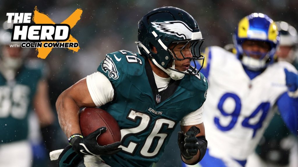 Eagles mengalahkan Rams 28-22, Berapa banyak pujian yang didapat Saquon Barkley untuk lari ini? | Kawanan