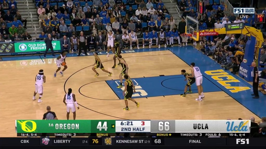 Eric Dailey Jr. Menguras Turnaround 3-pointer, memperpanjang keunggulan UCLA vs Oregon