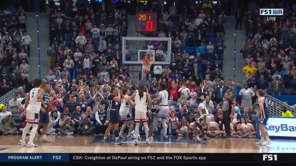 Penyelesaian tepat waktu Tarris Reed Jr. membantu UCONN No. 19 bertahan vs. Butler dalam kemenangan PL 80-76