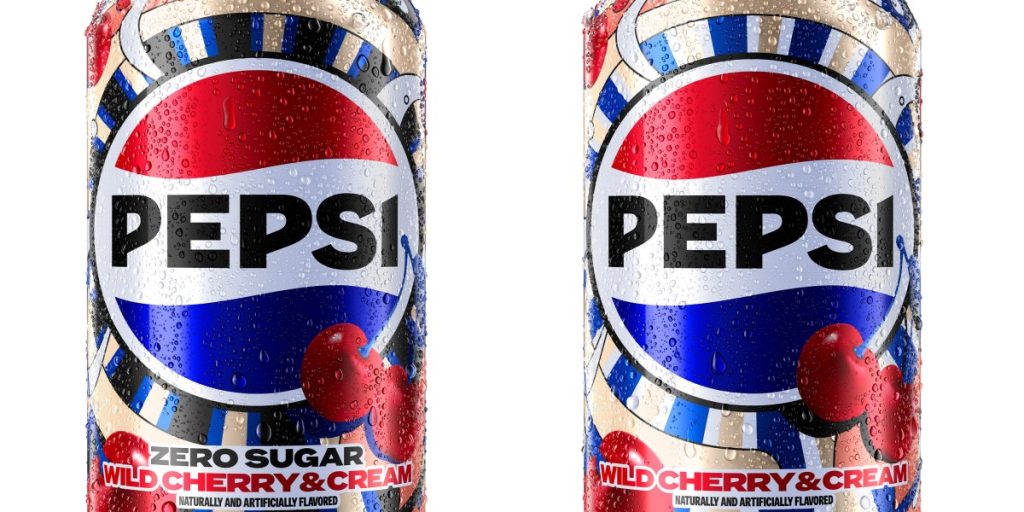 Pepsi meluncurkan rasa permanen baru: Wild Cherry and Cream