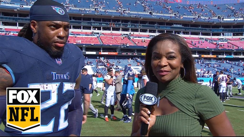 ‘Semua orang terkunci’ — Derrick Henry memuji garis ofensif dalam kemenangan dominan Titans atas Bengals | NFL di FOX