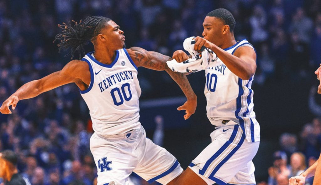 Tujuh lemparan tiga angka Koby Brea mengangkat peringkat 10 Kentucky atas peringkat 6 Florida, 106-100