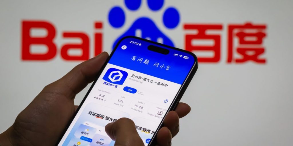 Baidu berbagi lompatan setelah membuat unggulan ai ernie bot gratis untuk pengguna individu