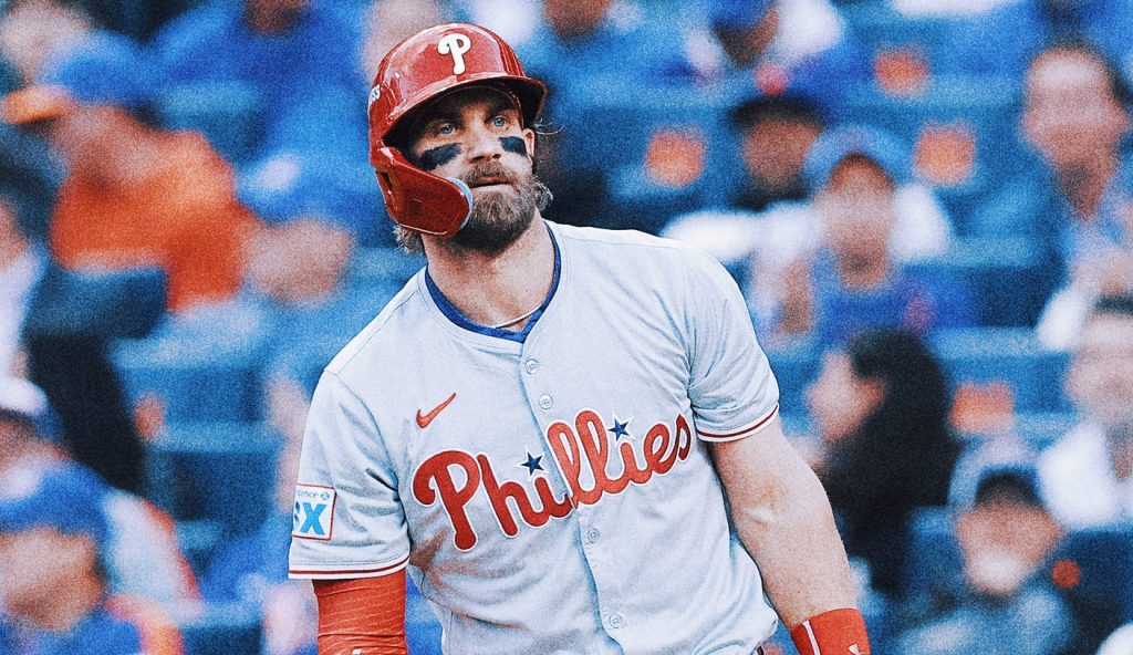 Bryce Harper meninggalkan permainan setelah dipukul oleh pitch, tetapi Phillies ‘tidak benar-benar terlalu peduli sama sekali’