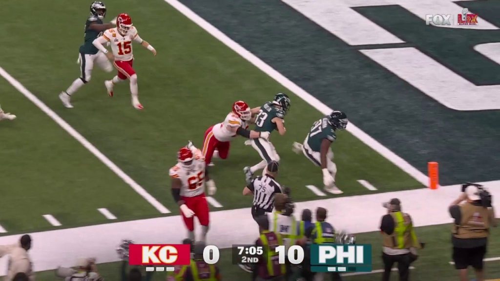 Cooper Dejean mencegat Patrick Mahomes dan kembali untuk TD, memperluas Eagles Lead vs. Chiefs di Super Bowl Lix | Sorotan NFL