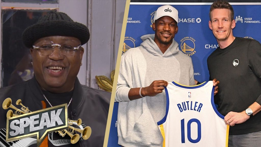 E-40 bereaksi terhadap perdagangan blockbuster Golden State Warriors untuk Jimmy Butler | Berbicara