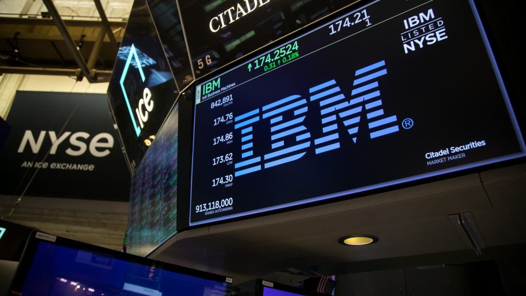 IBM best Dow stock in past 3 months but has disappointing AI message