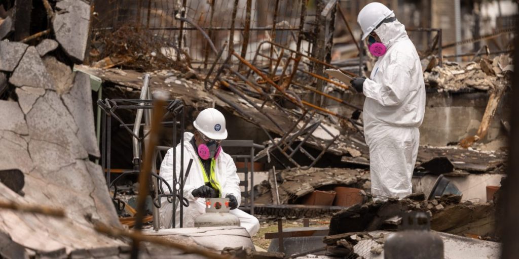 Los Angeles Kebakaran hutan untuk memicu ‘kerugian kebakaran hutan yang paling substansial dalam sejarah industri asuransi’, memperingatkan Munich RE