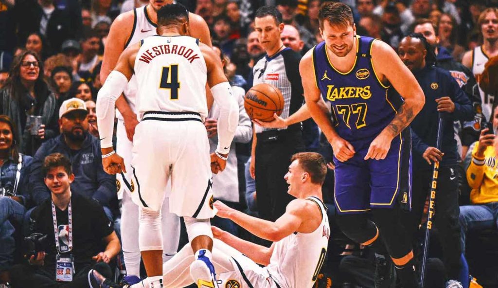 Luka Doncic terlihat seperti dirinya lagi dalam kemenangan 123-100 Lakers atas Nuggets