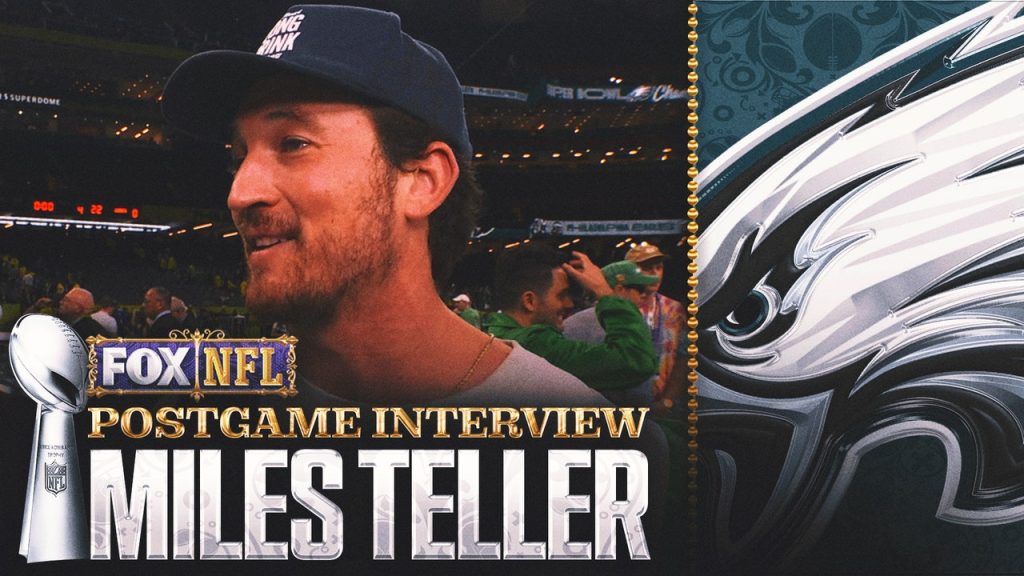 Miles Teller merayakan dengan Eagles setelah menang: ‘Saya mendapat sedikit jus di dalam tangki’ | NFL di Fox