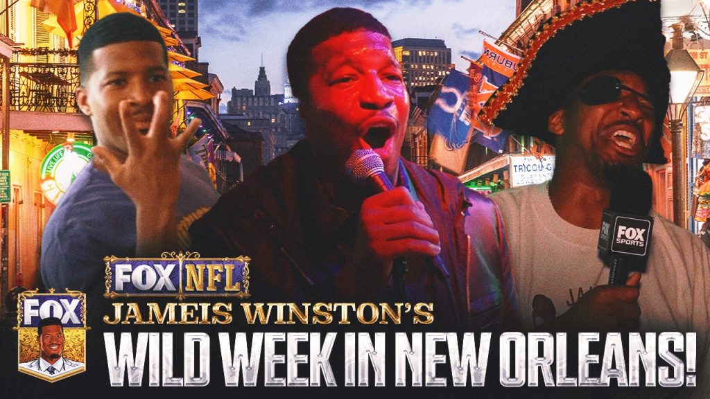 Momen terbaik dari Jameis Winston’s Wild Week di New Orleans | Super Bowl Lix di Fox