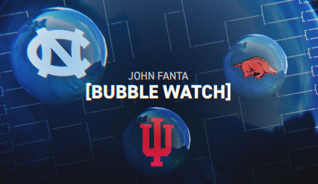 NCAA Tournament Bubble Watch: North Carolina, Indiana Face Uphill Battle