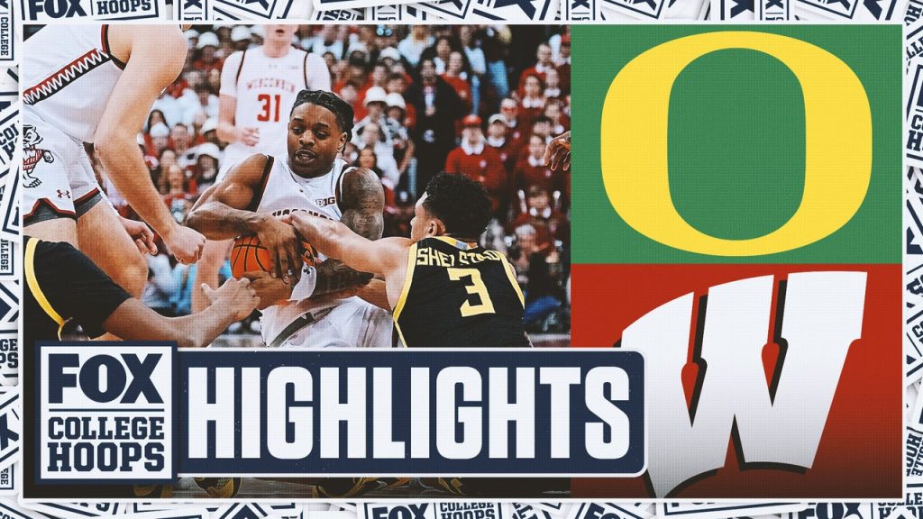 Oregon Ducks vs. No. 11 Wisconsin Badgers Sorotan | Fox College Hoops