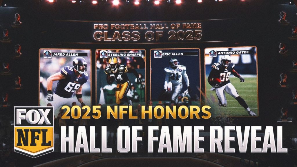 Pro Football Hall of Fame Class of 2025 mengungkapkan | 2025 NFL Honours