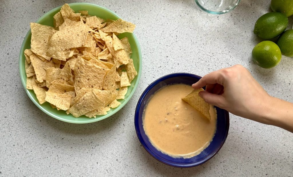 Super Bowl … dari queso pedas