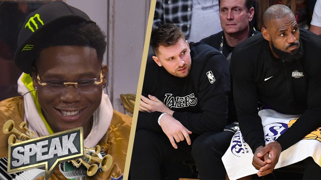 Symba bereaksi terhadap Luka Doncic bergabung dengan LeBron James & The Lakers dalam perdagangan blockbuster | Berbicara