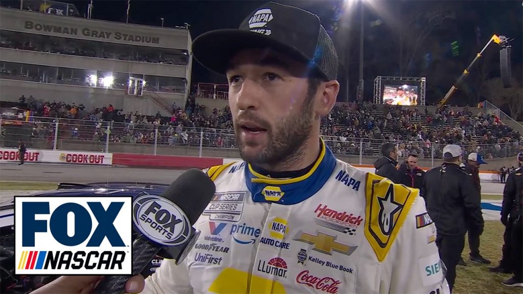 Wawancara Chase Elliott dan Ryan Blaney setelah bentrokan di Bowman Grey | NASCAR ON FOX