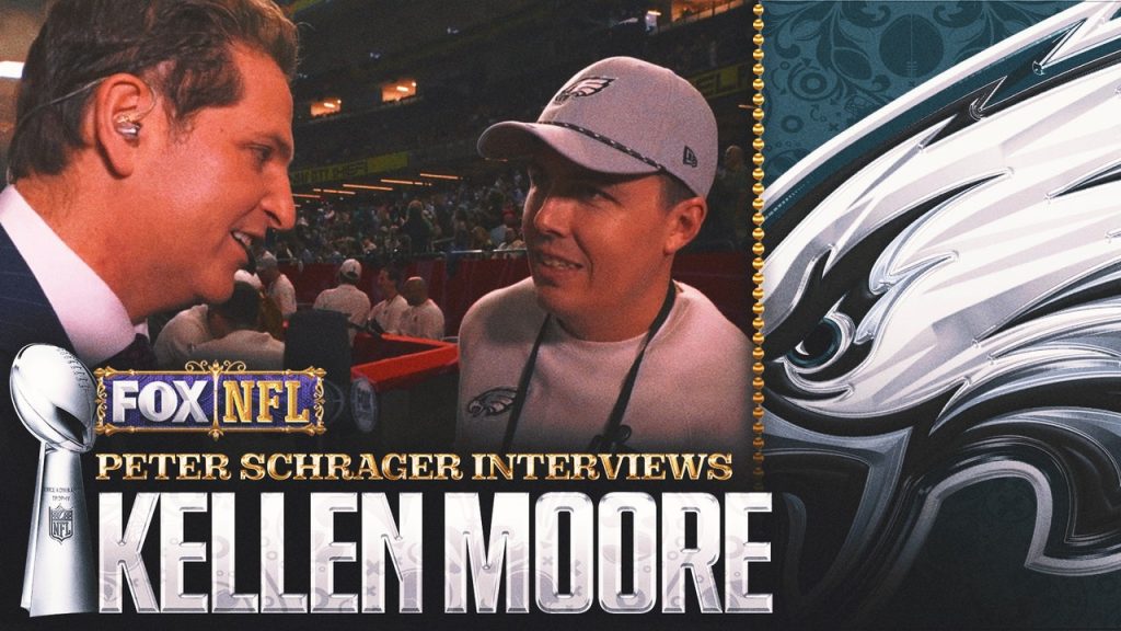 Wawancara Kellen Moore dengan Peter Schrager | Malam pembukaan Super Bowl Lix