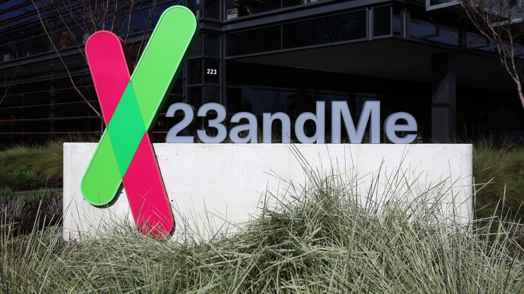 23andMe bankruptcy filing sparks privacy fears as DNA data of millions goes up for sale