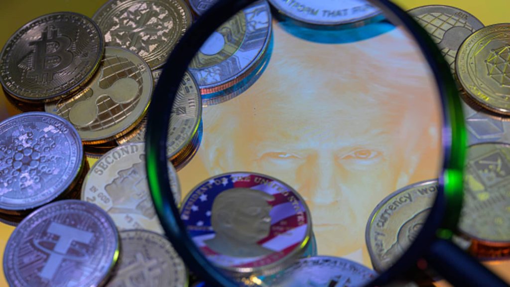 Bitcoin falls as volatility continues after Trump’s bitcoin reserve plan