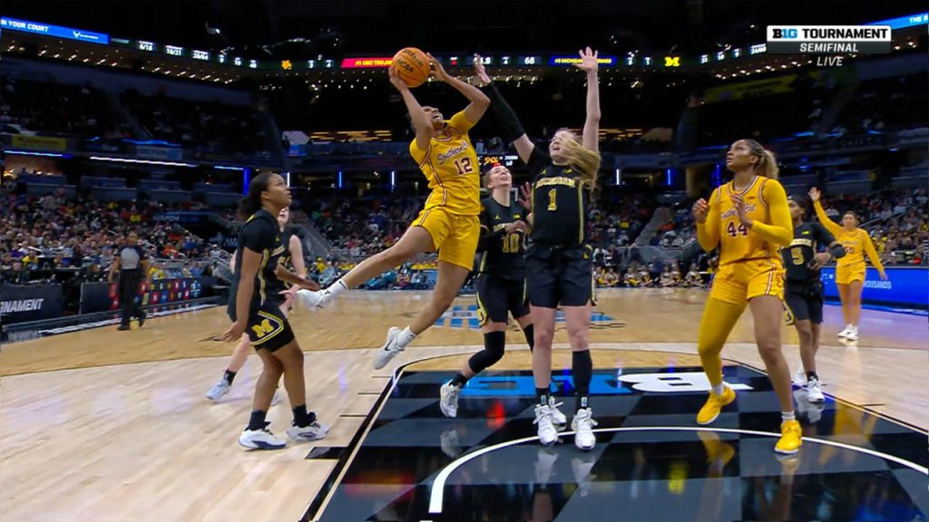 Juju Watkins selesai dan 1 layup, membantu USC mengalahkan Michigan