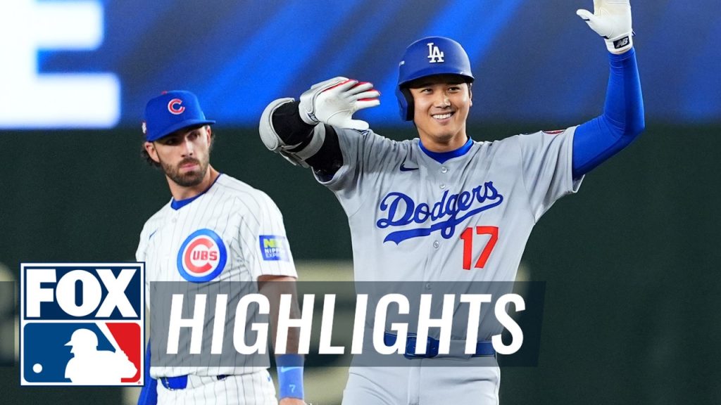 Los Angeles Dodgers vs. Chicago Cubs Sorotan | Serial Tokyo di Fox