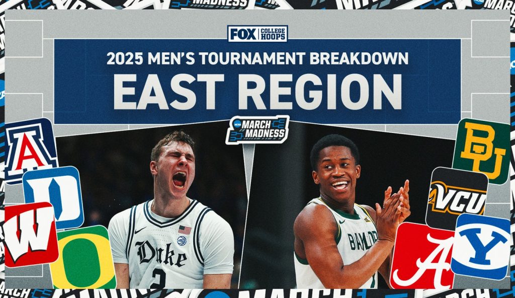 NCAA Tournament East Region Breakdown: Pertandingan teratas, gangguan, prediksi