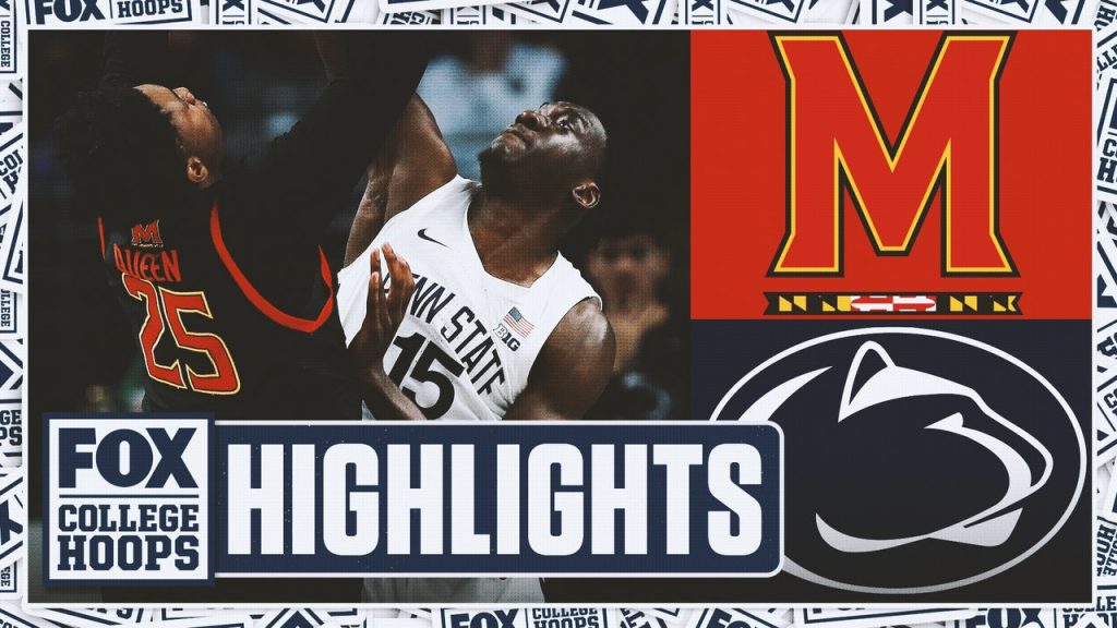 No. 16 Maryland Terrapins vs. Penn State Nittany Lions Sorotan | Fox College Hoops