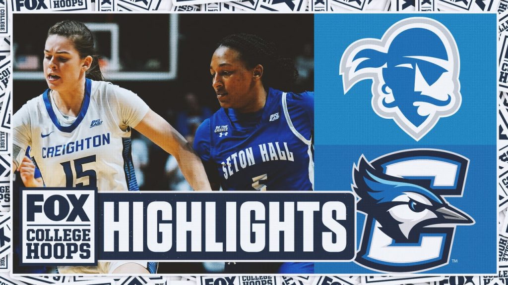 Seton Hall Pirates vs. Creighton Bluejays Big East Tournament Sorotan | Fox College Hoops