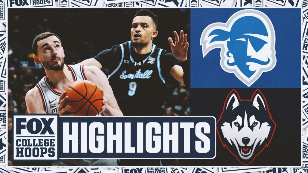 Seton Hall Pirates vs. Uconn Huskies Sorotan | Fox College Hoops