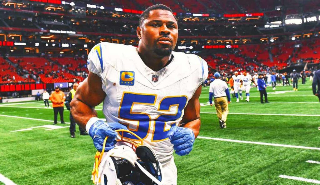 Star Edge Rusher Khalil Mack akan tetap dengan Chargers, menyetujui kesepakatan 1 tahun