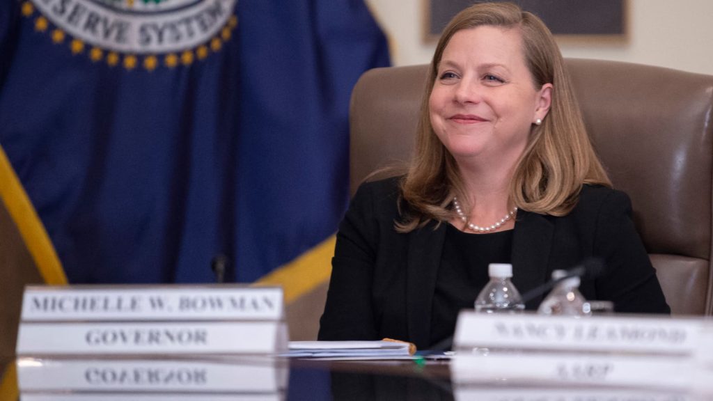 Trump picks Fed Governor Michelle Bowman to replace Michael Barr as Fed’s supervision head